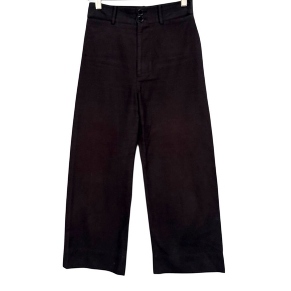 Apiece Apart Chino Merinda Wide leg Crop Pants Size 2 - Picture 1 of 8